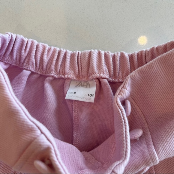 Zara Girls size 9 Pink Shorts - Picture 3 of 5